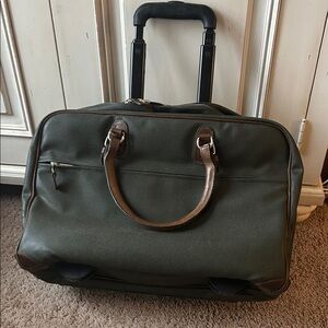 Olive Green Men's Travel Bag